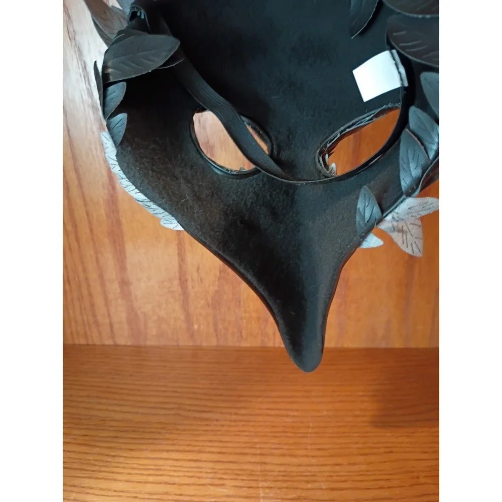 Smiffys Raven Mask Black Crow Long Beak Purge Halloween Masque Adult